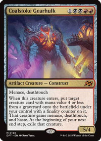 Coalstoke Gearhulk (PPDFT-198) - Promo Pack: Aetherdrift Foil