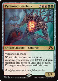Pyrewood Gearhulk (PPDFT-216) - Promo Pack: Aetherdrift
