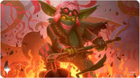 Aetherdrift Playmat for Magic: The Gathering - Borderless Racer 7: Redshift Rocketeer Chief - Ultra Pro Playmats