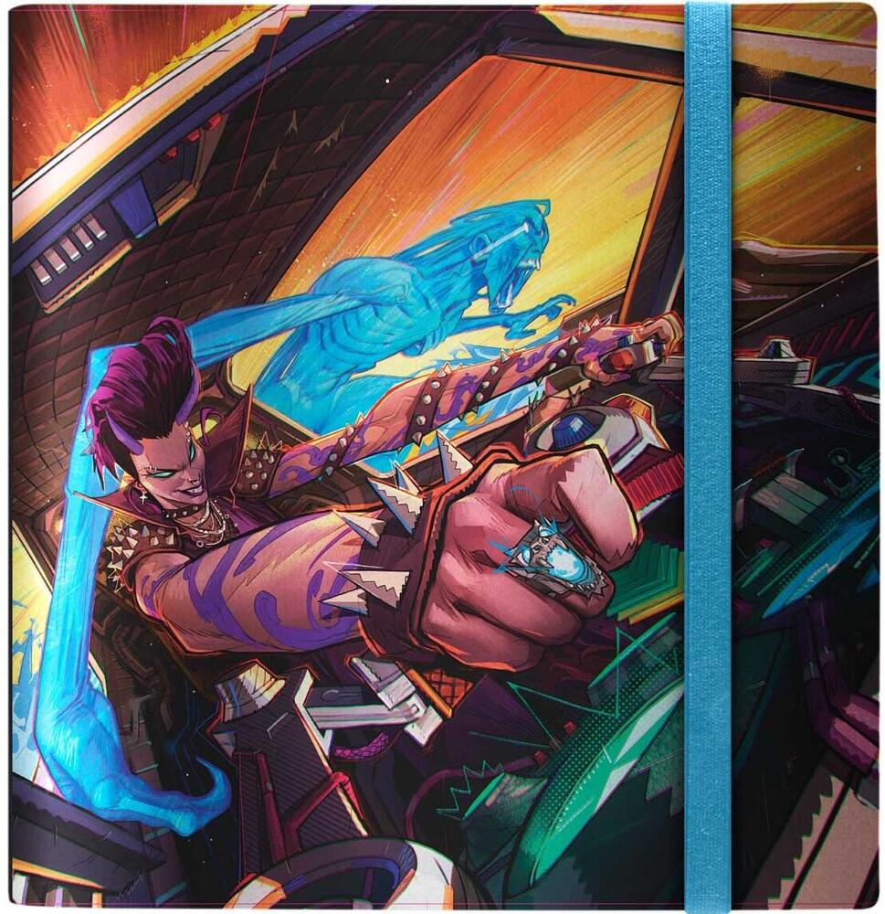 Aetherdrift - Packaging Collector Key Art 12-Pocket PRO-Binder for Magic: The Gathering - Ultra Pro Storage Albums (ULTRAPROST)
