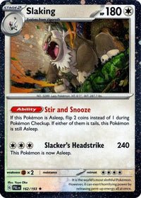 Slaking (Cosmos Holo) 162  - Holofoil Miscellaneous Cards & Products - Rare