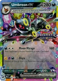 Umbreon ex (Prismatic Evolutions Stamp) 060/131  - Holofoil Miscellaneous Cards & Products - Promo