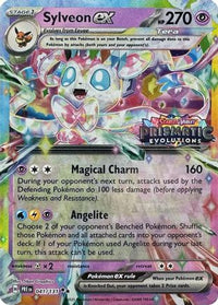 Sylveon ex (Prismatic Evolutions Stamp) 041/131  - Holofoil Miscellaneous Cards & Products - Promo
