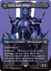 Cecil, Dark Knight (Borderless) -  (Borderless) (FIN-380) - FINAL FANTASY