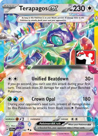 Terapagos ex 128/142  - Holofoil Prize Pack Series Cards - Double Rare