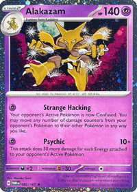 Alakazam (Cosmos Holo) 082/167  - Holofoil Blister Exclusives - Rare