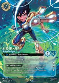 Hiro Hamada - Armor Designer (Store Championship) (24) Holofoil - Disney Lorcana Promo Cards