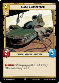 X-34 Landspeeder (214/262) - Jump to Lightspeed