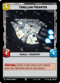 Corellian Freighter (258/262) - Jump to Lightspeed