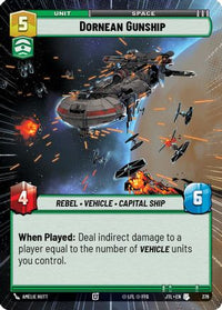 Dornean Gunship (Hyperspace) (378) - Jump to Lightspeed