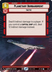 Planetary Bombardment (Hyperspace) (443) - Jump to Lightspeed