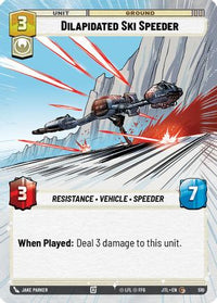 Dilapidated Ski Speeder (Hyperspace) (510) - Jump to Lightspeed