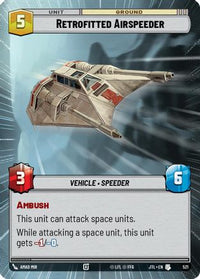 Retrofitted Airspeeder (Hyperspace) (521) - Jump to Lightspeed