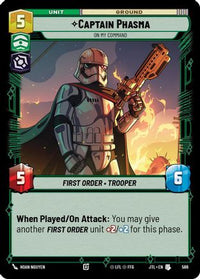 Captain Phasma - On My Command (Foil) (586) - Jump to Lightspeed Foil