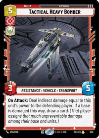 Tactical Heavy Bomber (Foil) (650) - Jump to Lightspeed Foil
