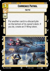 Commence Patrol (Foil) (703) - Jump to Lightspeed Foil