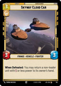 Skyway Cloud Car (Foil) (718) - Jump to Lightspeed Foil
