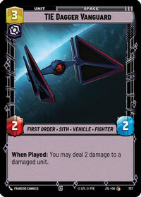 TIE Dagger Vanguard (Foil) (737) - Jump to Lightspeed Foil