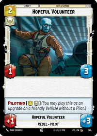 Hopeful Volunteer (Foil) (744) - Jump to Lightspeed Foil