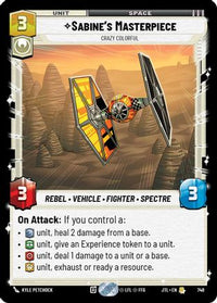Sabine's Masterpiece - Crazy Colorful (Foil) (748) - Jump to Lightspeed Foil