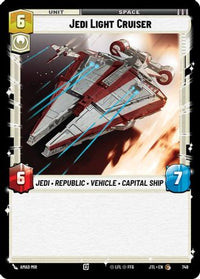 Jedi Light Cruiser (Foil) (749) - Jump to Lightspeed Foil