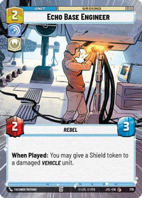 Echo Base Engineer (Hyperspace Foil) (778) - Jump to Lightspeed Foil