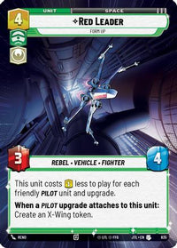 Red Leader - Form Up (Hyperspace Foil) (835) - Jump to Lightspeed Foil