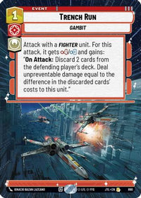 Trench Run (Hyperspace Foil) (890) - Jump to Lightspeed Foil