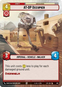 AT-DP Occupier (Hyperspace Foil) (897) - Jump to Lightspeed Foil