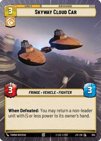 Skyway Cloud Car (Hyperspace Foil) (954) - Jump to Lightspeed Foil