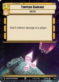 Torpedo Barrage (Hyperspace Foil) (968) - Jump to Lightspeed Foil