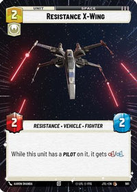 Resistance X-Wing (Hyperspace Foil) (981) - Jump to Lightspeed Foil