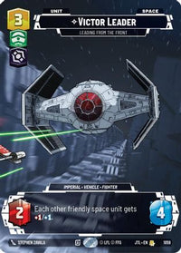 Victor Leader - Leading from the Front (Prestige Foil) (1059) - Jump to Lightspeed Foil