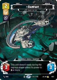Rampart - Enjoy the Exit (Prestige Foil) (1073) - Jump to Lightspeed Foil