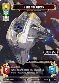 The Starhawk - Prototype Battleship (Serialized) (1101) - Jump to Lightspeed Foil