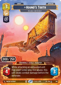 Hound's Tooth - Reliable and Deadly (Serialized) (1110) - Jump to Lightspeed Foil