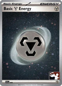 Basic Metal Energy (Cosmos Holo) 008  - Holofoil Prize Pack Series Cards - Common