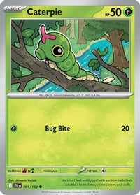 Caterpie 001  SV09 Journey Together - Common