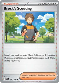 Brock's Scouting 146/159  SV09 Journey Together - Uncommon
