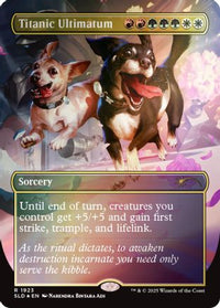Titanic Ultimatum (1923) (Rainbow Foil) [Secret Lair Drop Series]