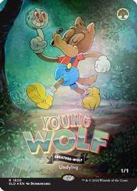 Young Wolf (Rainbow Foil) [Secret Lair Drop Series]