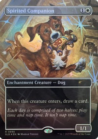 Spirited Companion (0896) (Rainbow Foil) -  Foil (SLD-896) - Secret Lair Drop Series