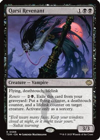 Qarsi Revenant (PPTDM-086) - Promo Pack: Tarkir: Dragonstorm