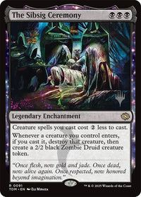 The Sibsig Ceremony [Tarkir: Dragonstorm Promos]