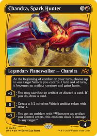 Chandra, Spark Hunter (First-Place Foil) -  Foil (DFT-456) - Aetherdrift