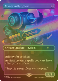 Mycosynth Golem (Rainbow Foil) [Secret Lair Drop Series]