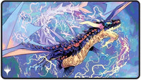 Tarkir: Dragonstorm Black Stitched Playmat for Magic: The Gathering - Neriv - Mardu - Ultra Pro Playmats