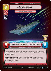 Devastator - Hunting the Rebellion (Top 8) (3) - Organized Play Promos Foil