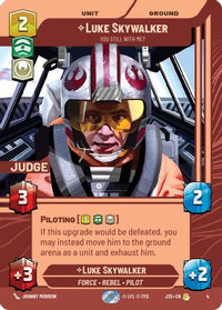 Luke Skywalker - You Still With Me? (4) - Judge Promos Foil