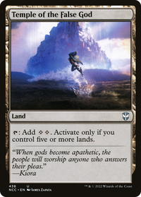 Temple of the False God [Streets of New Capenna Commander]